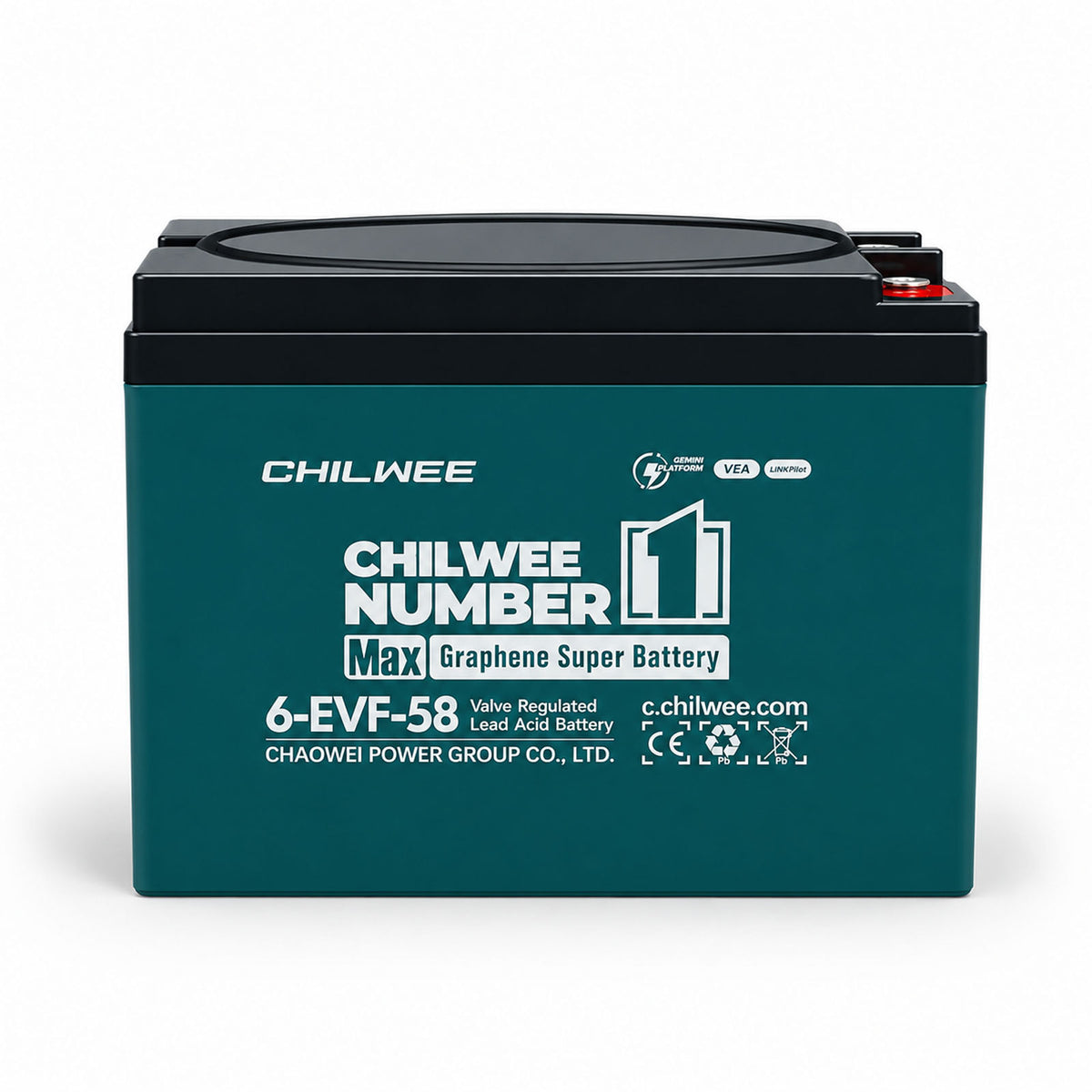 Batería de ácido-plomo 60V-1200 W por unidad, E5