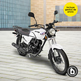 Motocicleta Kiwo color Blanco, KT150 2024