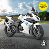 Motocicleta Kiwo KR 200 2025, Color Azul