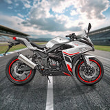 Motocicleta Kiwo KM 200 2025, Color Gris
