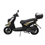 Motocicleta Kiwo KWS 150 2025, color Gris con Amarillo