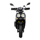 Motocicleta Kiwo KWS 150 2025, color Gris con Amarillo